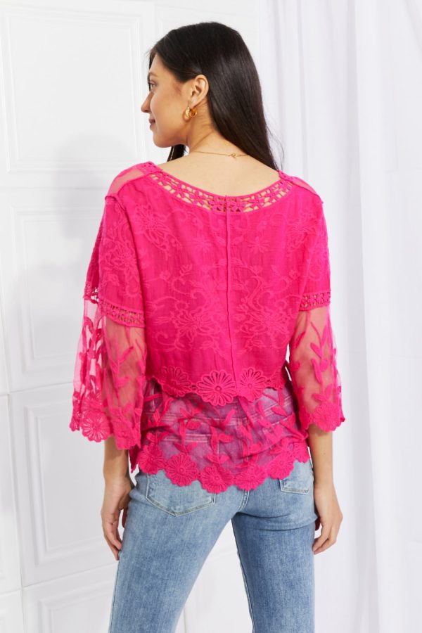 Davi & Dani Lace Oasis Top Sale - Image 2